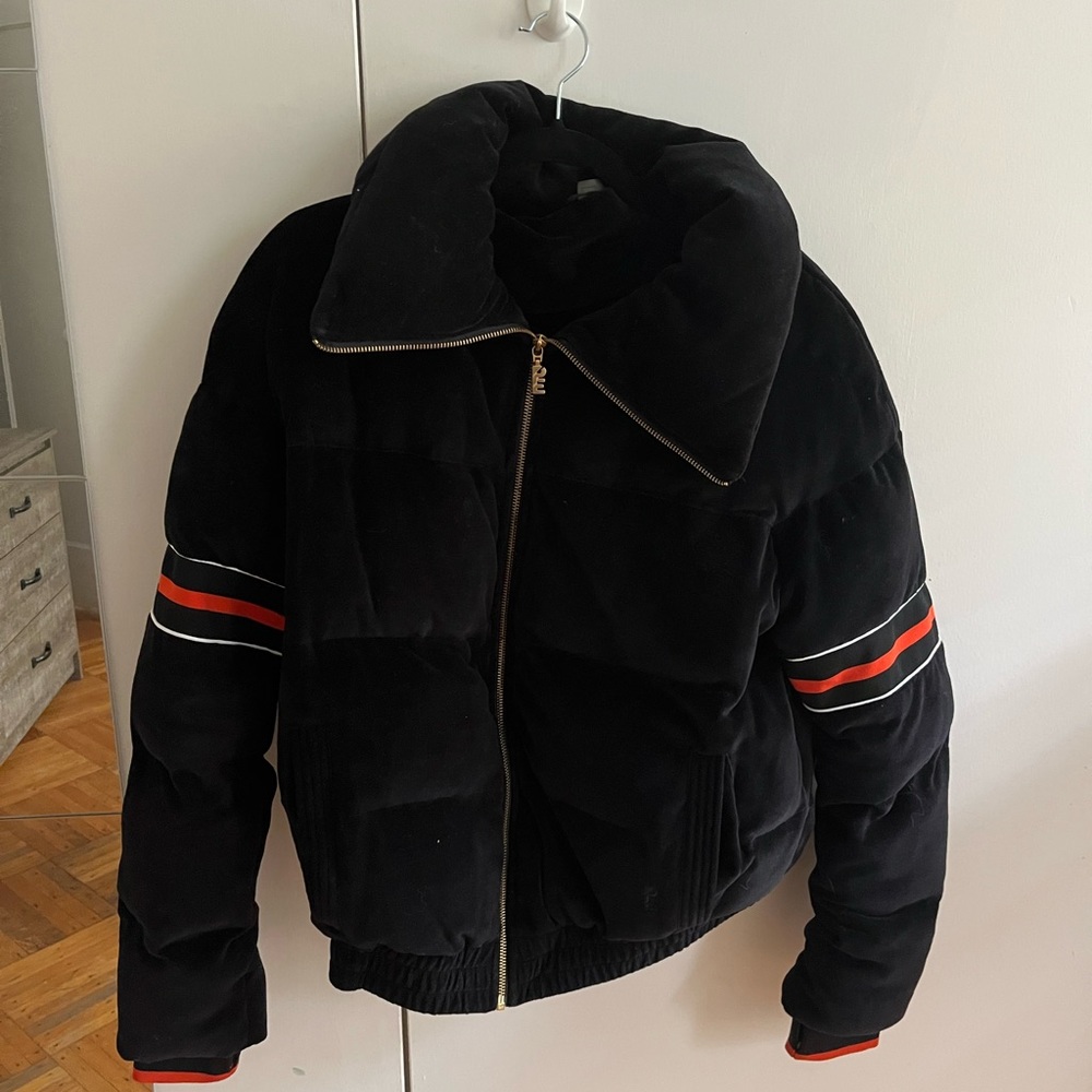 P.E. nation velvet puffer